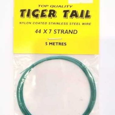 Tiger Tail Flexible Wire (Kaygee Product) 5m - Aqua