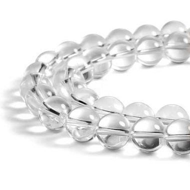 Clear Crystal Quartz - Loose Gemstone Beads - 20pcs