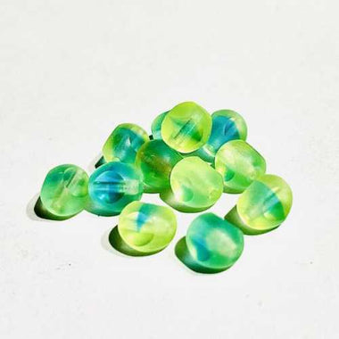 Czech Glass Vintage Window Beads Antique Tricut 6mm - 20pcs