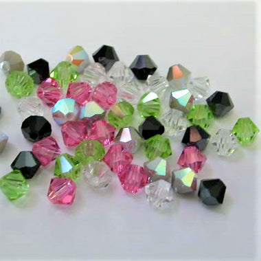 Swarovski Crystal Beads Bicone Crystal 4mm Tourmaline