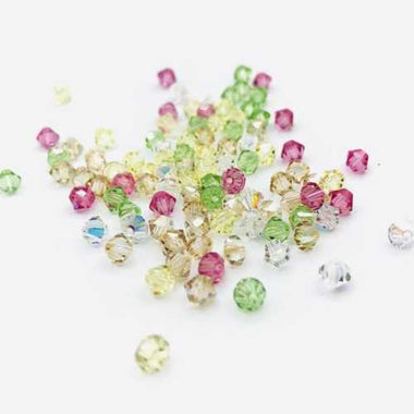 Swarovski Crystal Beads Bicone Crystal 4mm Spring Garden