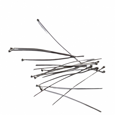 925 Sterling Silver Ball Head Pins 30mm -15pcs