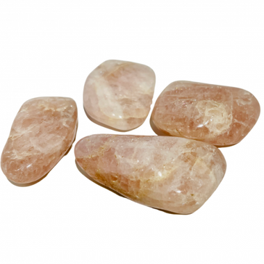 Genuine Western Australia Morganite Gemstone Crystal Palm/ Tumble app 3-4cm