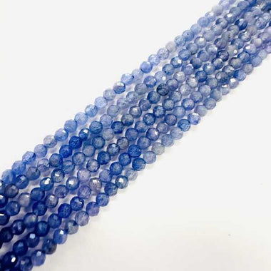 Tanzanite Crystal Faceted Round Gemstones Beads 2.5mm -15.5" Strand