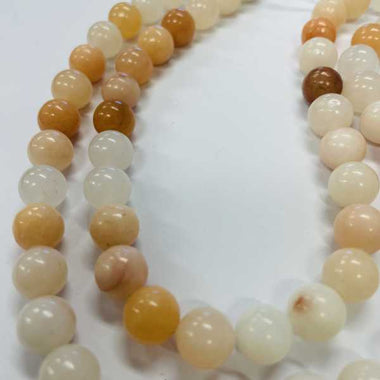 Pink Aventurine Round Bead 15 inch strand Choose