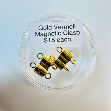 Gold Vermeil - Magnetic Clasp - each