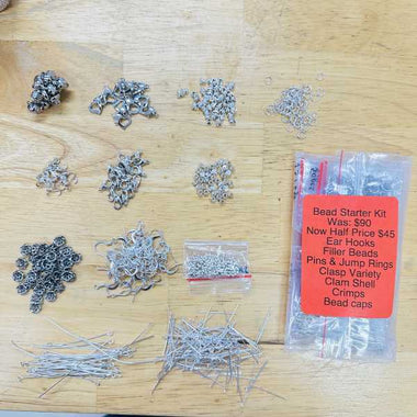 SALE! Half Price! Beading Starter Kit ! - perfect for jewellery making starter bundle