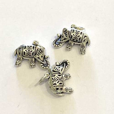 925 Sterling Silver Charms Elephant - 1pc