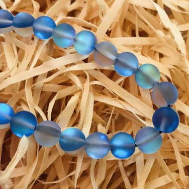 Multi Colour Mystic Aura Quartz Loose Beads Gemstone 8mm