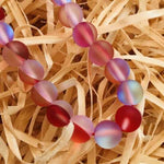 Multi Colour Mystic Aura Quartz Loose Beads Gemstone 8mm