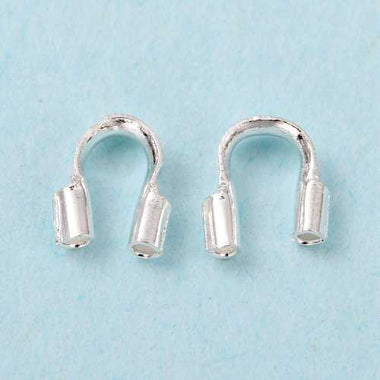 Wire Guardians Nickel Free Silver Plated 3mm - 25pcs
