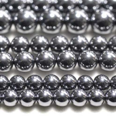 Terahertz Crystal Gemstone Beads Round