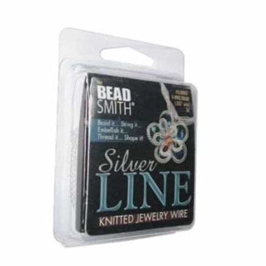 The Bead Smith Gold Line - Knitted Jewelry Wire - Gold Or Silver