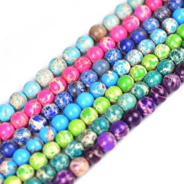 Sea Sediment Jasper - Loose Gemstone Beads - 20pcs