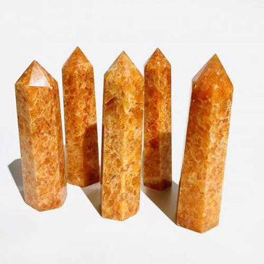 RARE! Sunstone Tower / Point 9.5cm App. 90grams