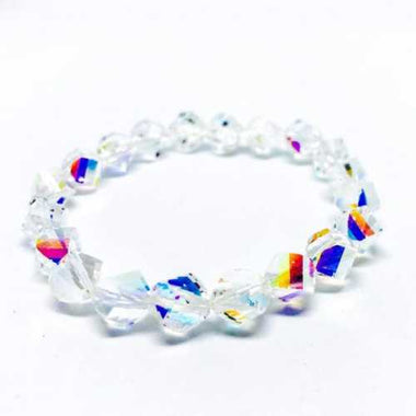 Swarovski Bracelet Crystal AB Decagon 8mm