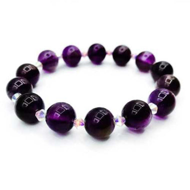 Swarovski / Amethyst Stone Grade A size 8mm