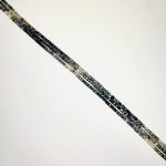 Black Rutilated Quartz Crystal Faceted Beads Cube 4mm - 15.5in Strand - Beadsy Beads