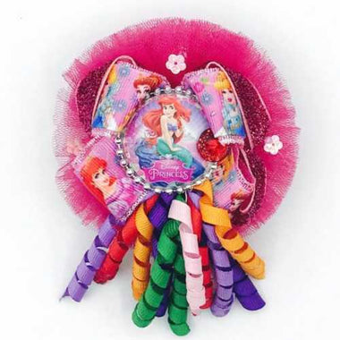 Fancy hair Bow Korker style the Little Mermaid - Beadsy Beads