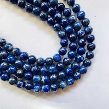Authentic Best Quality Lapis Lazuli - Loose Gemstone Beads - 12pcs