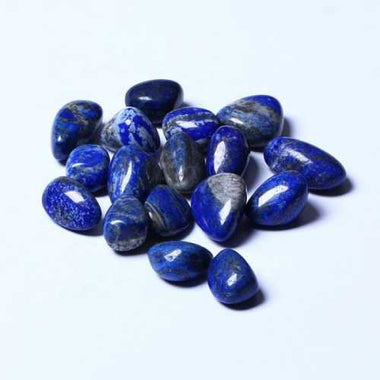 Genuine "A" Lapis Lazuli Gemstone Crystal Tumble 3 - 4cm - Beadsy Beads