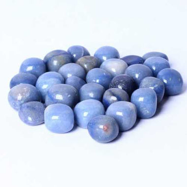 Genuine Blue Aventurine Cube Gemstone Crystal Tumble 2 - 3cm - 2pcs - Beadsy Beads