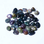 Genuine Moss Agate Gemstone Crystal Tumble 3 - 4cm - 2 pcs - Beadsy Beads