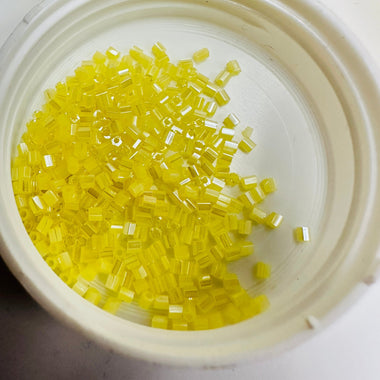 Japanese Matsuno MGB 1131 Seed Beads sz11 / Yellow Jonquil - 10 grams - Beadsy Beads