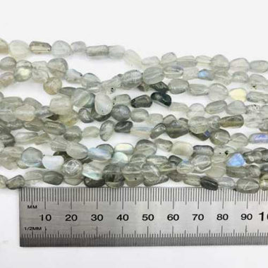 Labradorite Crystal Round Faceted Gemstones Beads 4mm - 15 Inches Strand - Beadsy Beads