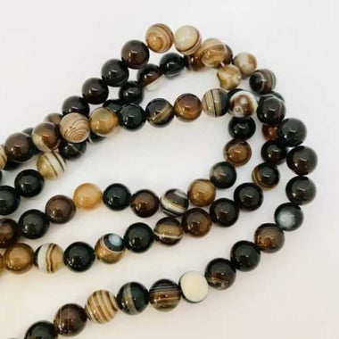 Lace Agate - Loose Gemstone Beads - 20pcs - Beadsy Beads