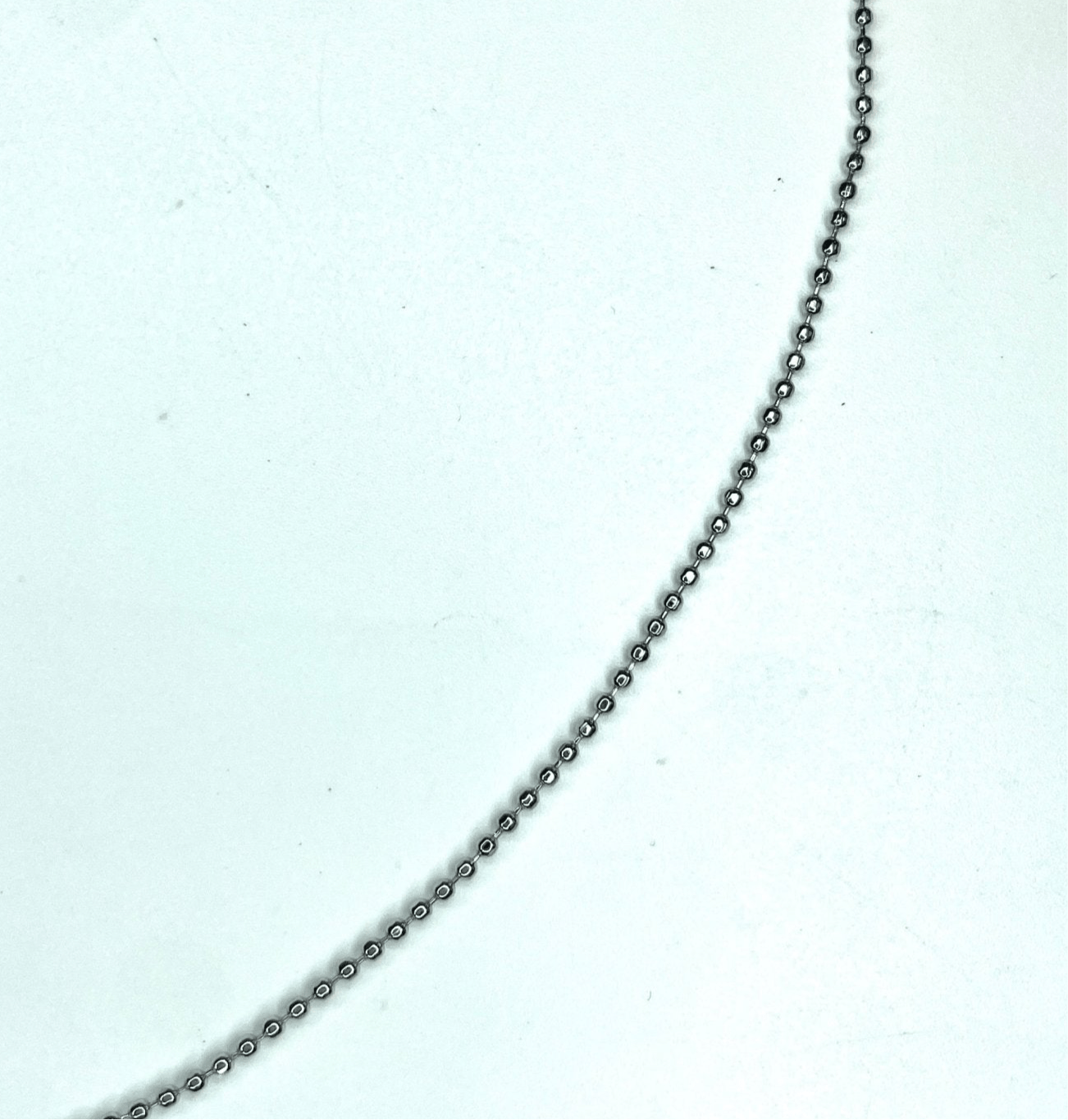 Nickel Free Tarnish Resistant Ball Style Necklace 44cm - Beadsy Beads