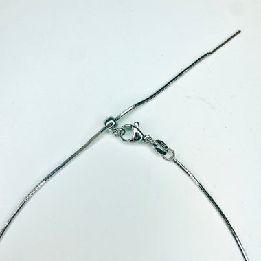 Nickel Free Tarnish Resistant Box Style Necklace 43cm - Beadsy Beads
