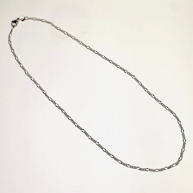 Nickel Free Tarnish Resistant Figaro Chain Necklace 44cm - Beadsy Beads
