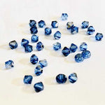 Swarovski Crystal Beads Bicone Crystal 4mm (Packet of 20pcs ) Satin Series - Beadsy Beads
