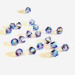 Swarovski Crystal Beads Bicone Crystal 4mm (Packet of 20pcs ) Satin Series - Beadsy Beads