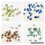 Swarovski Crystal Beads Bicone Crystal 4mm (Packet of 20pcs ) Satin Series - Beadsy Beads