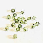 Swarovski Crystal Beads Bicone Crystal 4mm (Packet of 20pcs ) Satin Series - Beadsy Beads