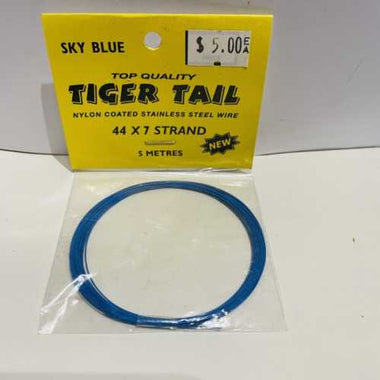 Tiger Tail Flexible Wire ( Kaygee Product) 5m - Sky Blue
