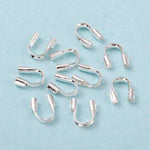 Wire Guardians Nickel Free Silver Plated 3mm - 25pcs - Beadsy Beads