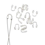 Wire Guardians Nickel Free Silver Plated 3mm - 25pcs - Beadsy Beads