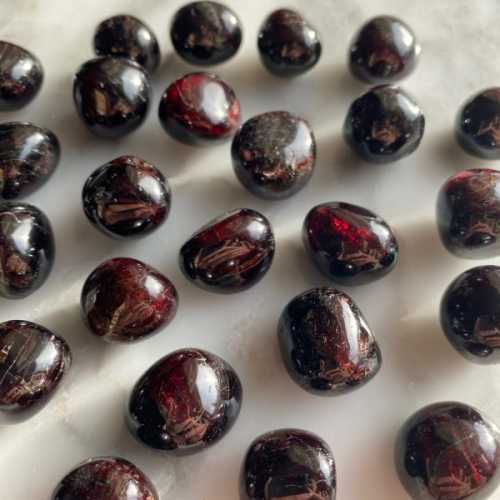 Garnet for positivity and luck! - Beadsy Beads