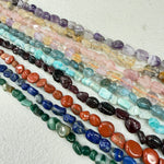 10 Strands 15.5 inches Mix Natural Crystal Nuggets Beads - Beadsy Beads