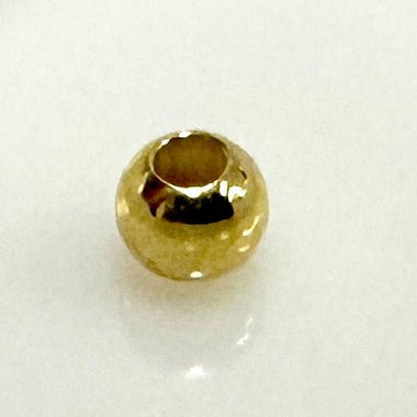 14 kt Gold Filled Filler Beads 4mm - 1 pc - Beadsy Beads