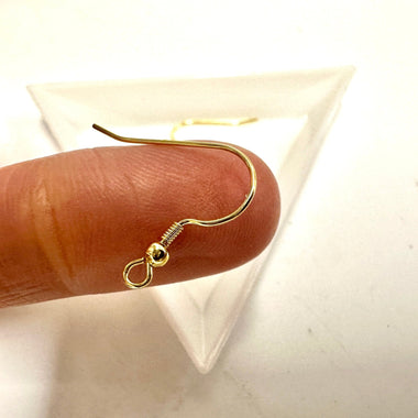 14Kt Gold Filled Earring Hooks - Pair - Beadsy Beads