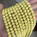 Multi Colour Volcanic Lava Stone Loose Beads Gemstone 8mm 15 inches strands