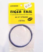 Tiger Tail Flexible Wire (Kaygee Product) 5m - Lavender