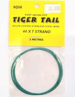 Tiger Tail Flexible Wire (Kaygee Product) 5m - Aqua