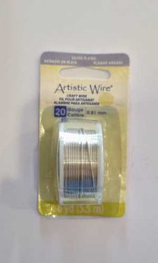 Artistic Wire Silver Plated (Silver) - 20 Gauge