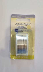 Artistic Wire Silver Plated (Silver) - 20 Gauge