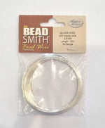 The Bead Smith Bead Wire (Silver) - 24 Gauge